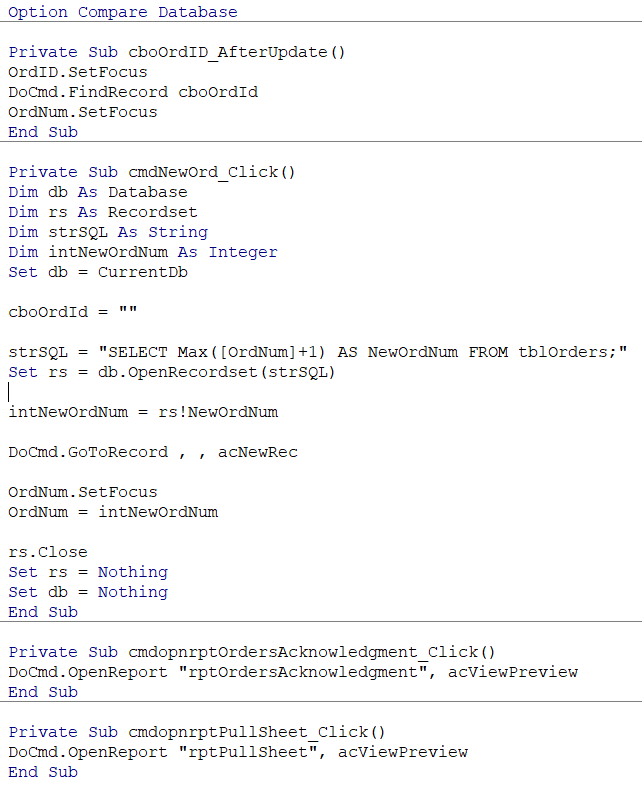 Nursery Database for the Manual (full)